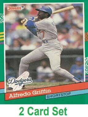 Alfredo Griffin Baseball Card Collection